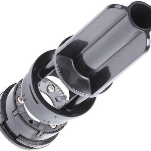 Rommelsbacher Ηλεκτρικός Μύλος Καφέ 110W με Χωρητικότητα 250gr και 6 Επίπεδα Άλεσης Μαύρος