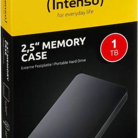 Intenso Memory Case USB 3.0 Εξωτερικός HDD 1TB 2.5