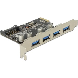 DeLock Κάρτα PCIe σε 4 θύρες USB 3.0