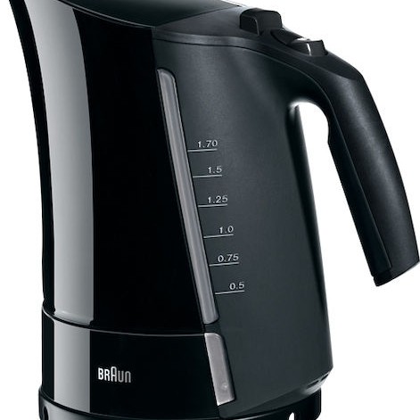 Braun Multiquick 3 Βραστήρας 1.7lt 2200W Μαύρος