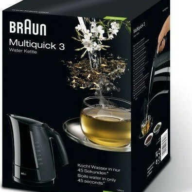 Braun Multiquick 3 Βραστήρας 1.7lt 2200W Μαύρος