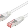 Goobay S/FTP Cat.6 Καλώδιο Δικτύου Ethernet 20m Λευκό 1τμχ