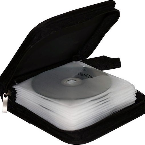 MediaRange BOX50 Nylon Black για 24 CDs