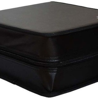 MediaRange Φορητή Θήκη CD & DVD BOX95 Synthetic Leather Black 400 Θέσεων