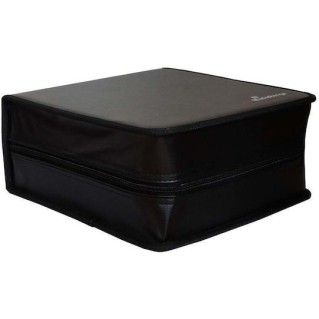 MediaRange Φορητή Θήκη CD & DVD BOX95 Synthetic Leather Black 400 Θέσεων