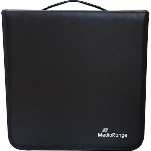 MediaRange Φορητή Θήκη CD & DVD BOX95 Synthetic Leather Black 400 Θέσεων