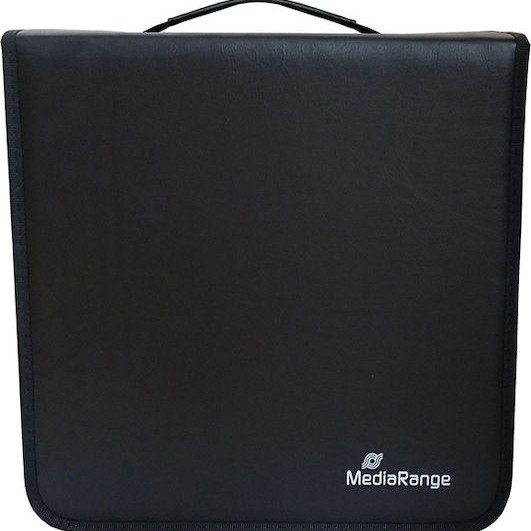 MediaRange Φορητή Θήκη CD & DVD BOX95 Synthetic Leather Black 400 Θέσεων