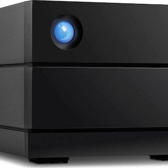 Lacie 2Big Raid Thunderbolt 3 / USB-C Εξωτερικός HDD 28TB Multi-Bay Μαύρο