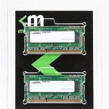 Mushkin Essentials DDR3 16GB RAM με 2x8GB Modules και Ταχύτητα 1333 για Laptop