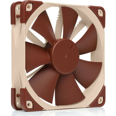 Noctua NF-F12 Case Fan 120mm με Σύνδεση 4-Pin PWM Καφέ