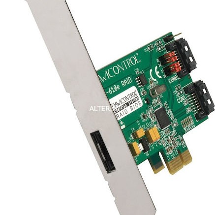 Dawicontrol Κάρτα PCIe σε 2 θέσεις SATA III