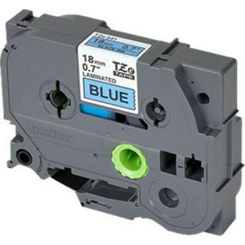 Brother Ταινία Ετικετογράφου 8m x 18mm σε Μπλε Χρώμα