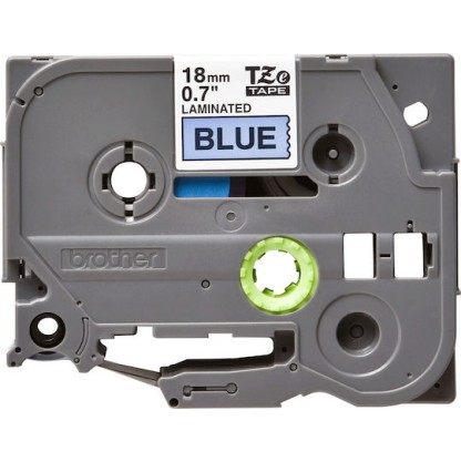 Brother Ταινία Ετικετογράφου 8m x 18mm σε Μπλε Χρώμα