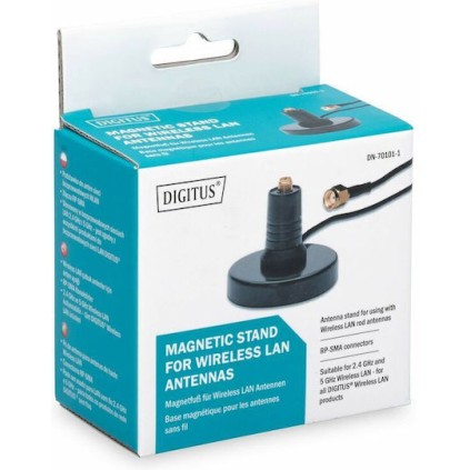 Digitus Στήριξη Κεραίας Μαγνητική Βάση για Wireless LAN Antennas DN-70101-1