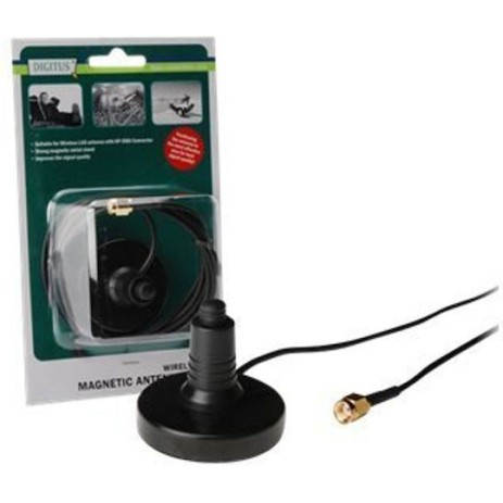 Digitus Στήριξη Κεραίας Μαγνητική Βάση για Wireless LAN Antennas DN-70101-1
