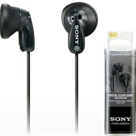 Sony Ακουστικά Ψείρες Earbuds MDR-E9LP Μαύρα