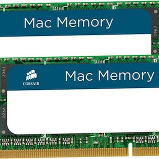 Corsair Mac Memory DDR3 16GB RAM με 2x8GB Modules και Ταχύτητα 1333 για Laptop