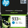 HP 933XL Γνήσιο Μελάνι Εκτυπωτή InkJet Κυανό (CN054AE)