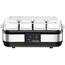 Rommelsbacher JG 40 Γιαουρτομηχανή με Βαζάκια και Ψηφιακή Οθόνη 1.2lt Ασημί 40W