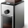 De'Longhi Ηλεκτρικός Μύλος Καφέ 110W με Χωρητικότητα 120gr και 16 Επίπεδα Άλεσης Ασημί