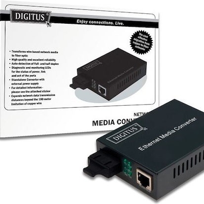 Digitus Gigabit Media Converter RJ45 / SC