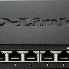 D-Link DGS-108 Unmanaged L2 Switch με 8 Θύρες Gigabit (1Gbps) Ethernet