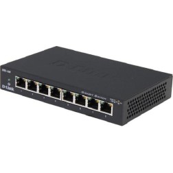D-Link DGS-108 Unmanaged L2 Switch με 8 Θύρες Gigabit (1Gbps) Ethernet