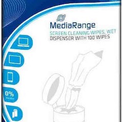 MediaRange Μαντηλάκια Καθαρισμού Οθόνης 100τμχ