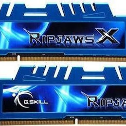 G.Skill RipjawsX DDR3 16GB RAM με 2x8GB Modules και Ταχύτητα 1600 για Desktop