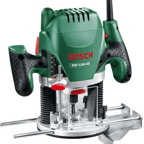 Bosch POF 1200 AE Κάθετη Φρέζα 1200W με Ρύθμιση Ταχύτητας και με Σύστημα Αναρρόφησης