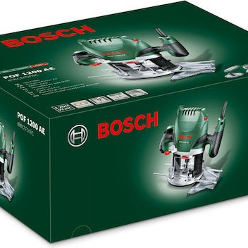 Bosch POF 1200 AE Κάθετη Φρέζα 1200W με Ρύθμιση Ταχύτητας και με Σύστημα Αναρρόφησης