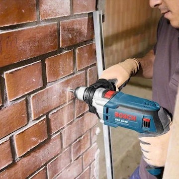 Bosch GSB 16 RE Professional Κρουστικό Δράπανο 750W με Θήκη