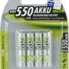 Ansmann Επαναφορτιζόμενες Μπαταρίες AAA Ni-MH 550mAh 1.2V 4τμχ
