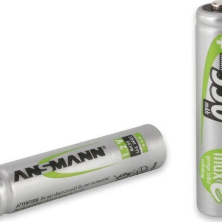 Ansmann Επαναφορτιζόμενες Μπαταρίες AAA Ni-MH 550mAh 1.2V 4τμχ