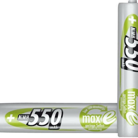 Ansmann Επαναφορτιζόμενες Μπαταρίες AAA Ni-MH 550mAh 1.2V 4τμχ