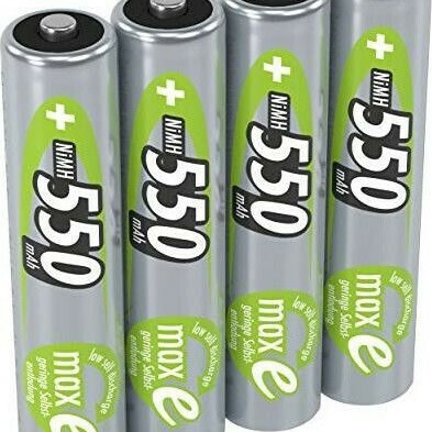 Ansmann Επαναφορτιζόμενες Μπαταρίες AAA Ni-MH 550mAh 1.2V 4τμχ