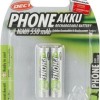 Ansmann Phone Επαναφορτιζόμενες Μπαταρίες AAA Ni-MH 550mAh 1.2V 2τμχ