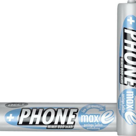 Ansmann Phone Επαναφορτιζόμενες Μπαταρίες AAA Ni-MH 800mAh 1.2V 2τμχ