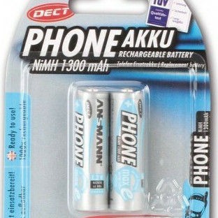 Ansmann Phone Επαναφορτιζόμενες Μπαταρίες AAA Ni-MH 800mAh 1.2V 2τμχ