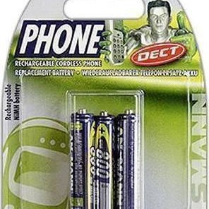 Ansmann Phone Επαναφορτιζόμενες Μπαταρίες AAA Ni-MH 800mAh 1.2V 3τμχ