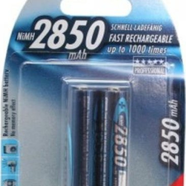 Ansmann Επαναφορτιζόμενες Μπαταρίες AA Ni-MH 2850mAh 1.2V 2τμχ