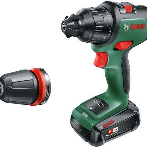 Bosch Advanced Impact 18 Κρουστικό Δραπανοκατσάβιδο Μπαταρίας Brushless 18V 2x1.5Ah