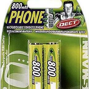 Ansmann Phone Επαναφορτιζόμενες Μπαταρίες AA Ni-MH 800mAh 1.2V 2τμχ