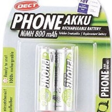 Ansmann Phone Επαναφορτιζόμενες Μπαταρίες AA Ni-MH 800mAh 1.2V 2τμχ