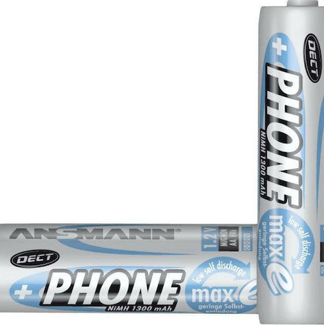 Ansmann Phone Επαναφορτιζόμενες Μπαταρίες AA Ni-MH 1300mAh 1.2V 2τμχ