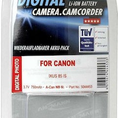 Ansmann Μπαταρία Φωτογραφικής Μηχανής A-Can NB 6 L Ιόντων-Λιθίου (Li-ion) 750mAh Συμβατή με Canon