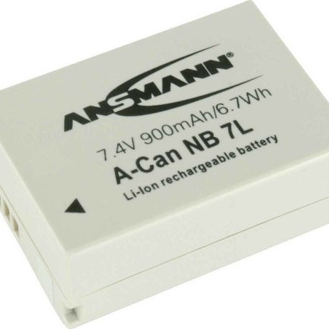 Ansmann Μπαταρία Φωτογραφικής Μηχανής A-Can NB-7L 5044523 Ιόντων-Λιθίου (Li-ion) 900mAh Συμβατή με Canon