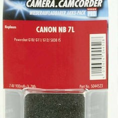 Ansmann Μπαταρία Φωτογραφικής Μηχανής A-Can NB-7L 5044523 Ιόντων-Λιθίου (Li-ion) 900mAh Συμβατή με Canon