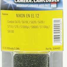 Ansmann Μπαταρία Φωτογραφικής Μηχανής A-Nik EN EL 12 5044483 Ιόντων-Λιθίου (Li-ion) 900mAh Συμβατή με Nikon