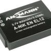 Ansmann Μπαταρία Φωτογραφικής Μηχανής A-Nik EN EL 12 5044483 Ιόντων-Λιθίου (Li-ion) 900mAh Συμβατή με Nikon
